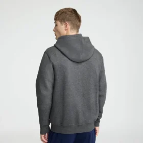 Sudadera con capucha Powerblend y cremallera completa, C Logo