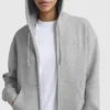 Sudadera con capucha y cremallera de forro polar Powerblend, C Logo