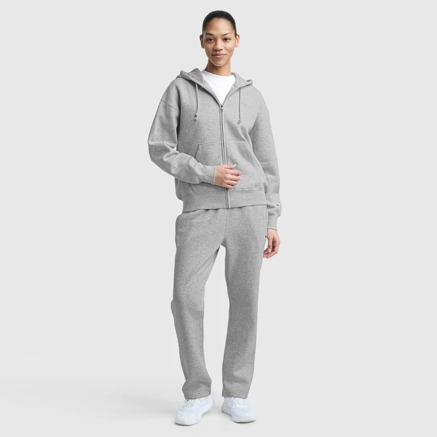 Sudadera con capucha y cremallera de forro polar Powerblend, C Logo