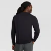 Sudadera de cuello redondo Powerblend, con Script Logo en letra cursiva a tono