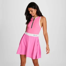 Vestido de tenis Match Point, Script Logo bordado