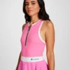 Vestido de tenis Match Point, Script Logo bordado
