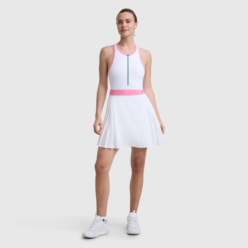 Vestido de tenis Match Point, Script Logo bordado
