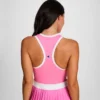Vestido de tenis Match Point, Script Logo bordado